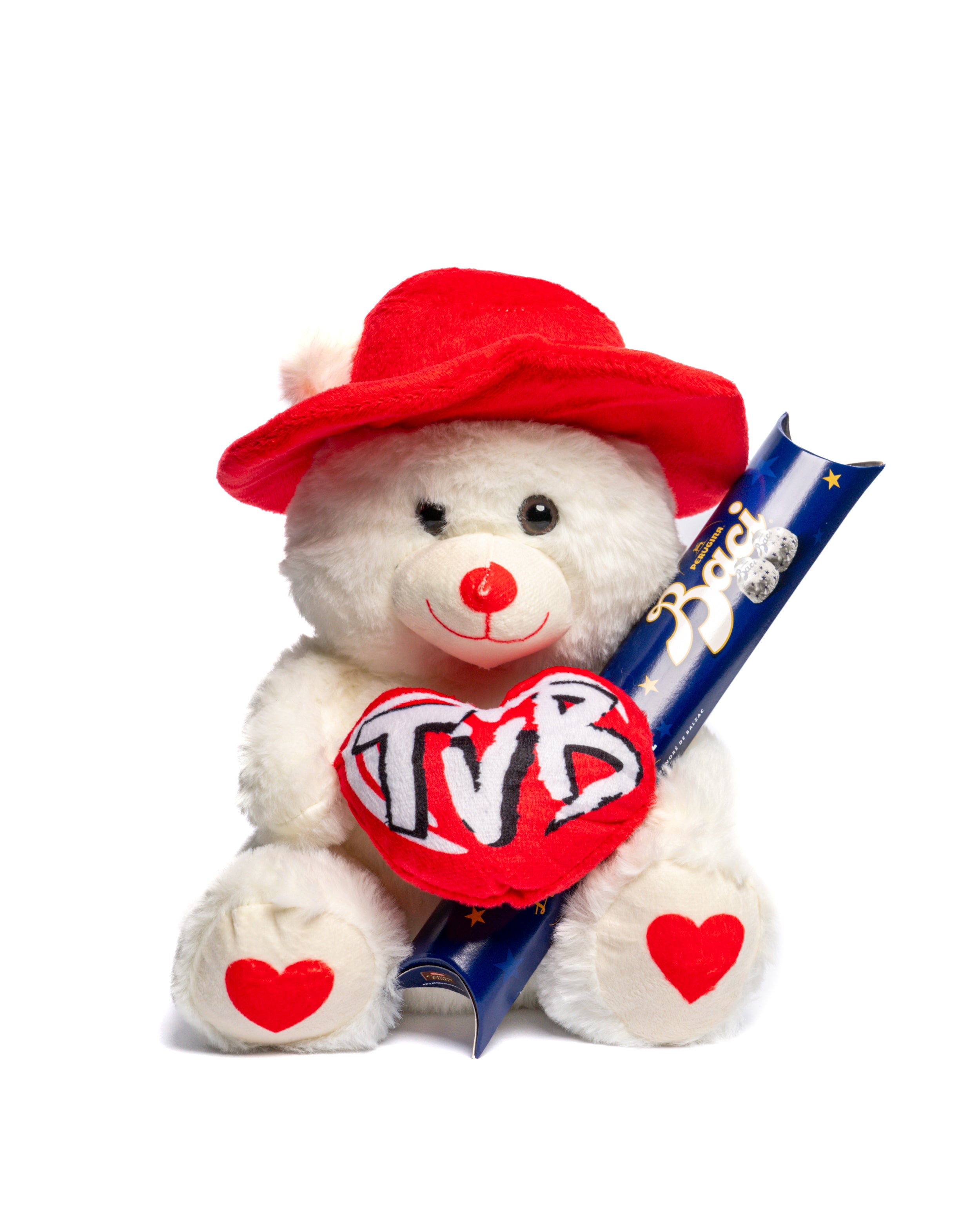 Peluche con cappello "TVB"