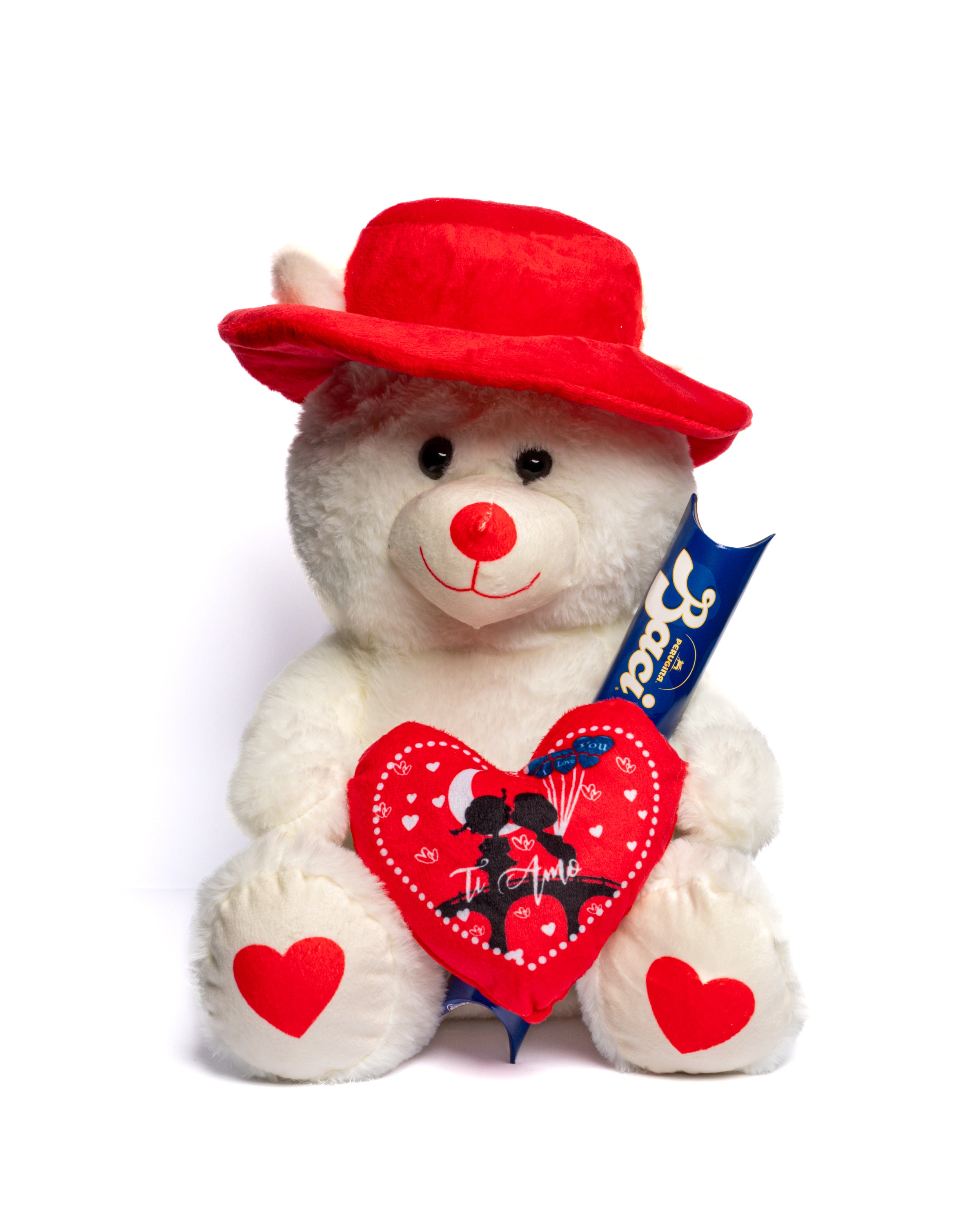 Peluche con cappello