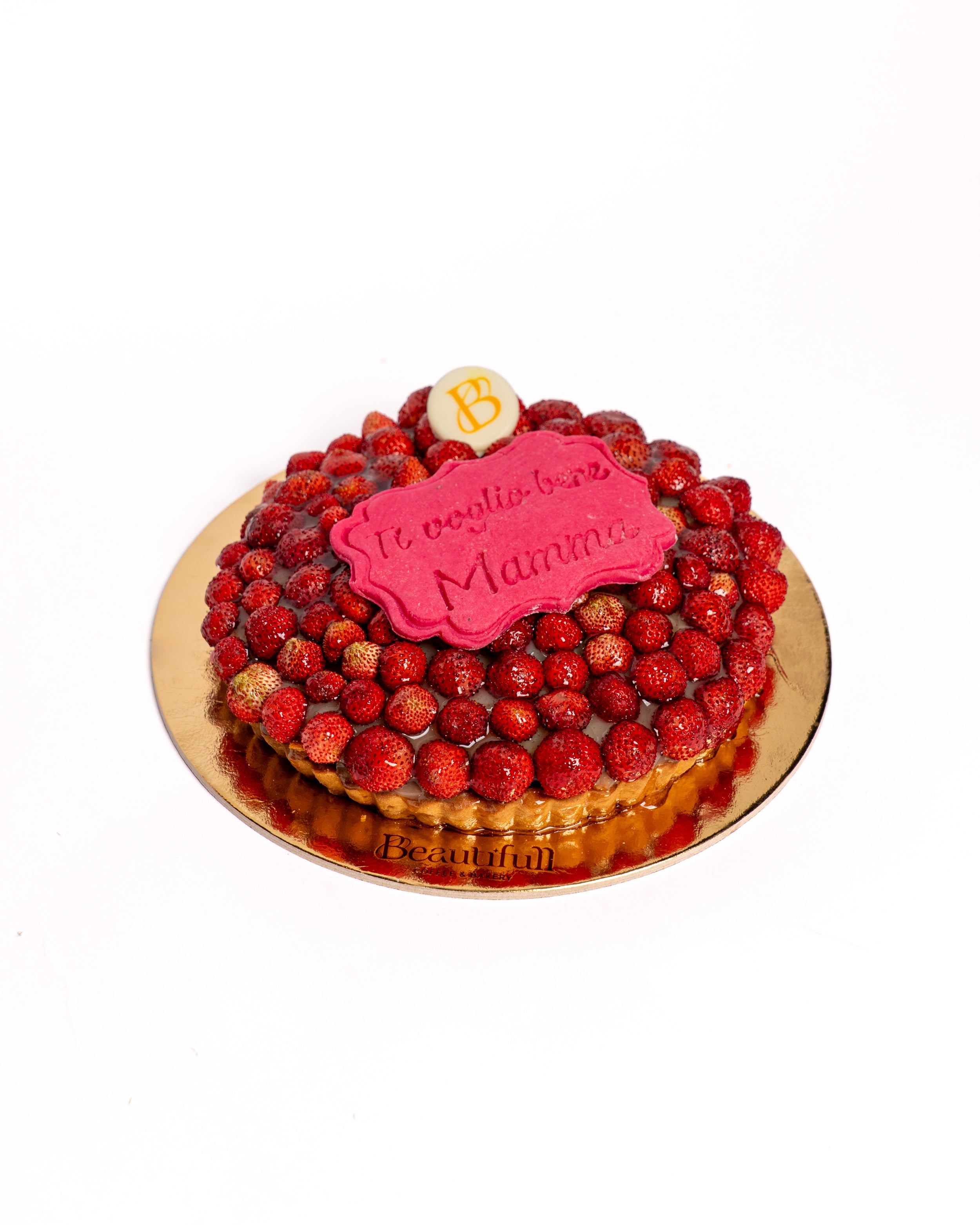 Crostata con fragoline di bosco