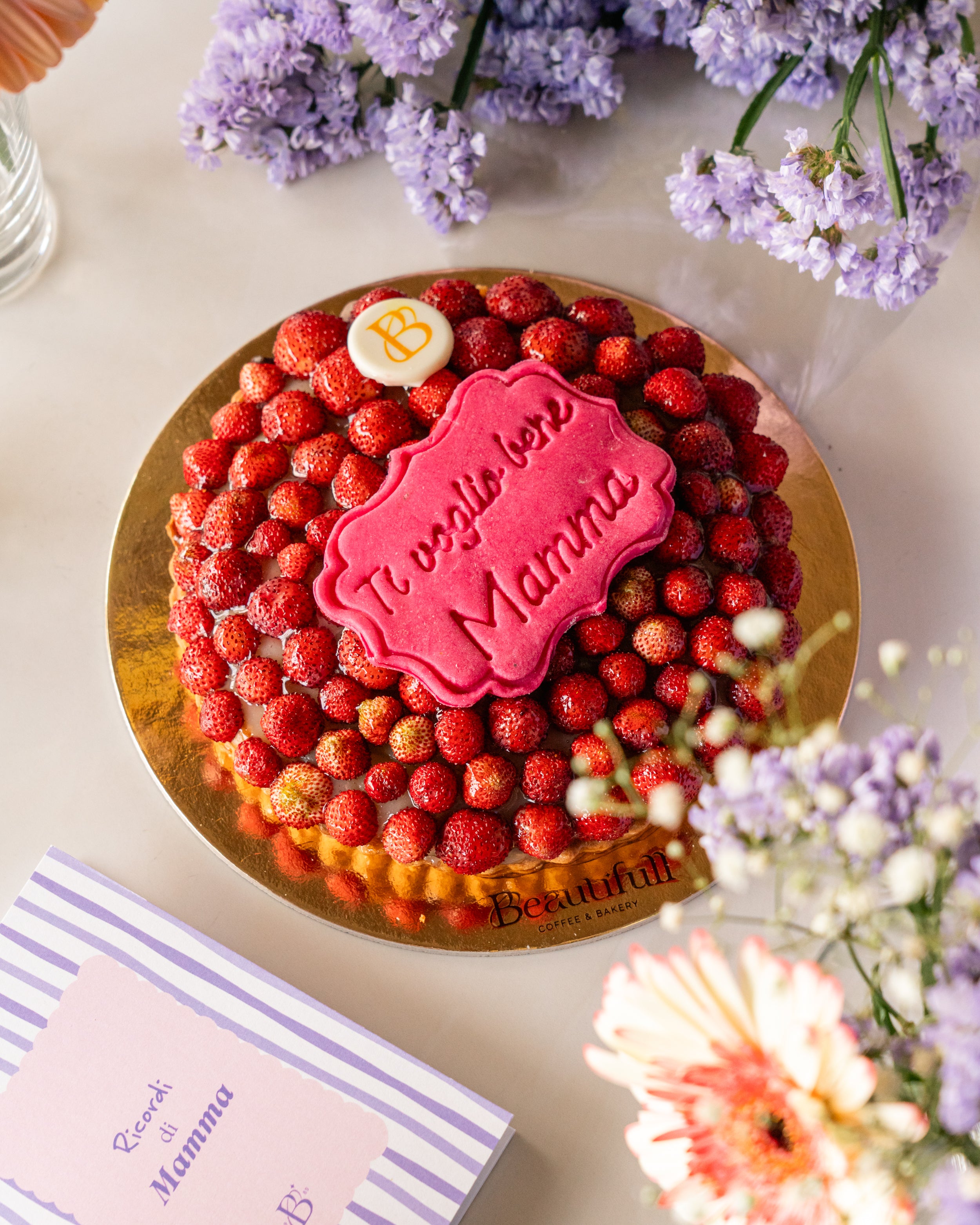 Crostata con fragoline di bosco