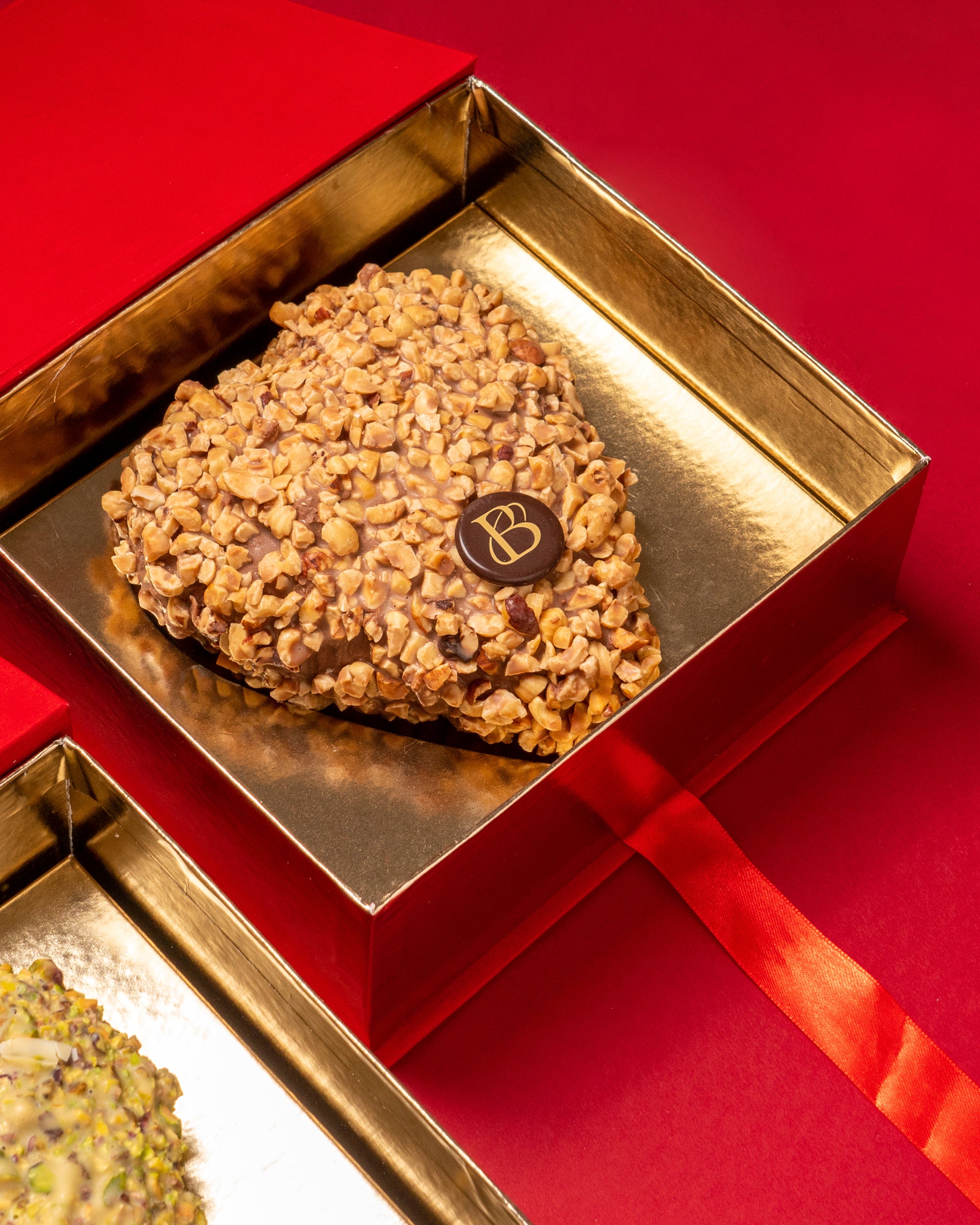 Cuore di nocciolato al latte