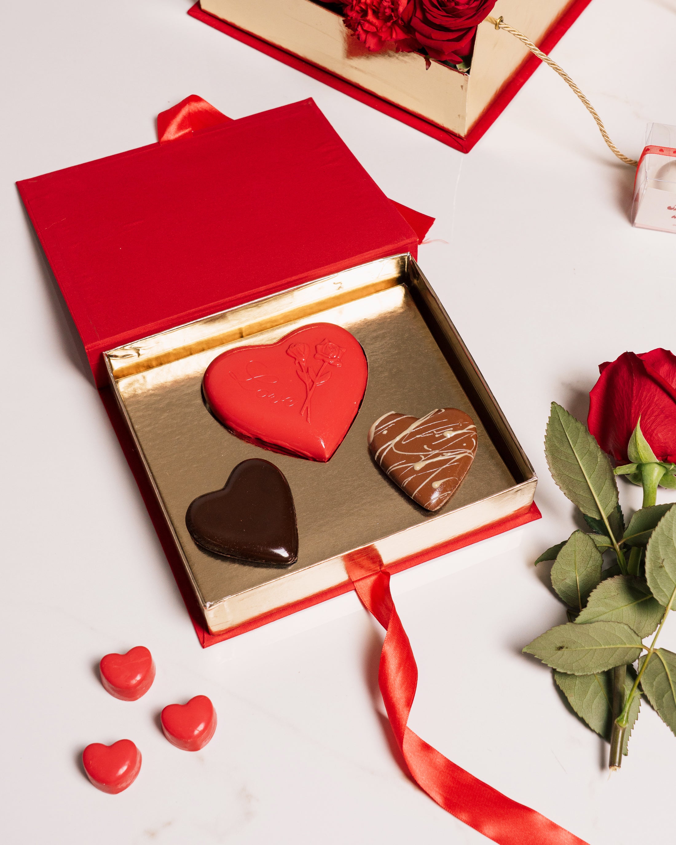 Cuori di cioccolato