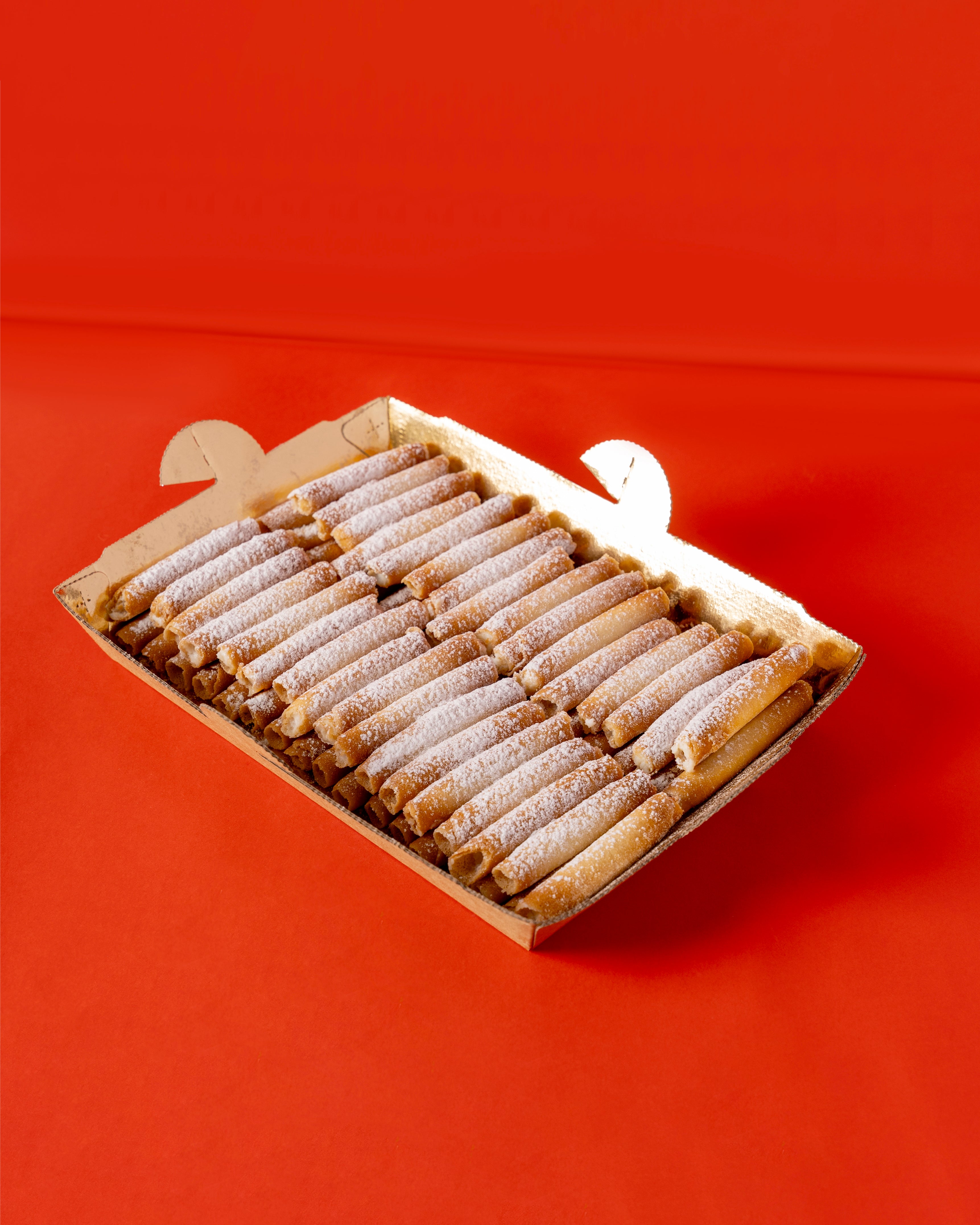 Sigarettine di ricotta siciliana