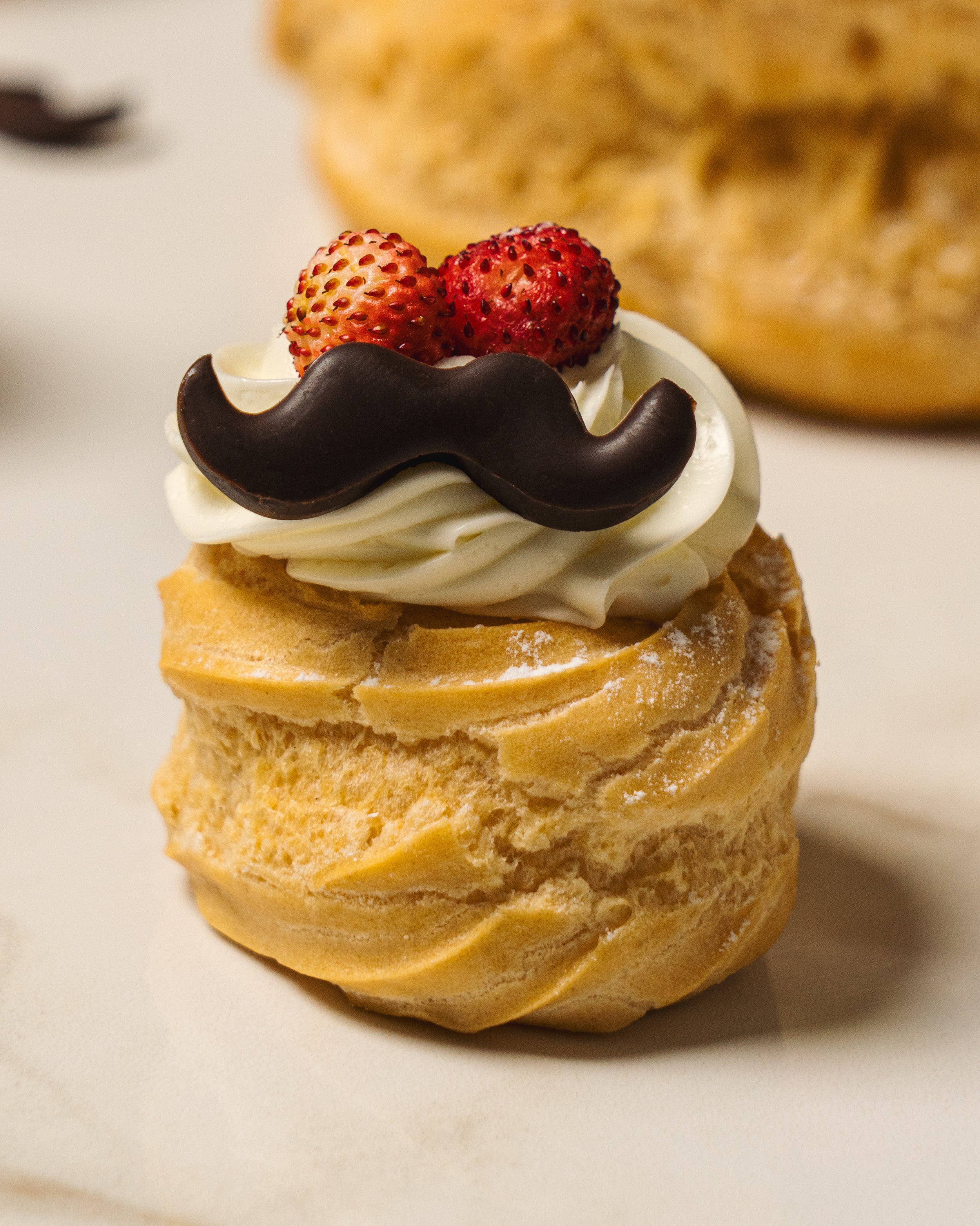 Zeppoline mignon chantilly e fragoline