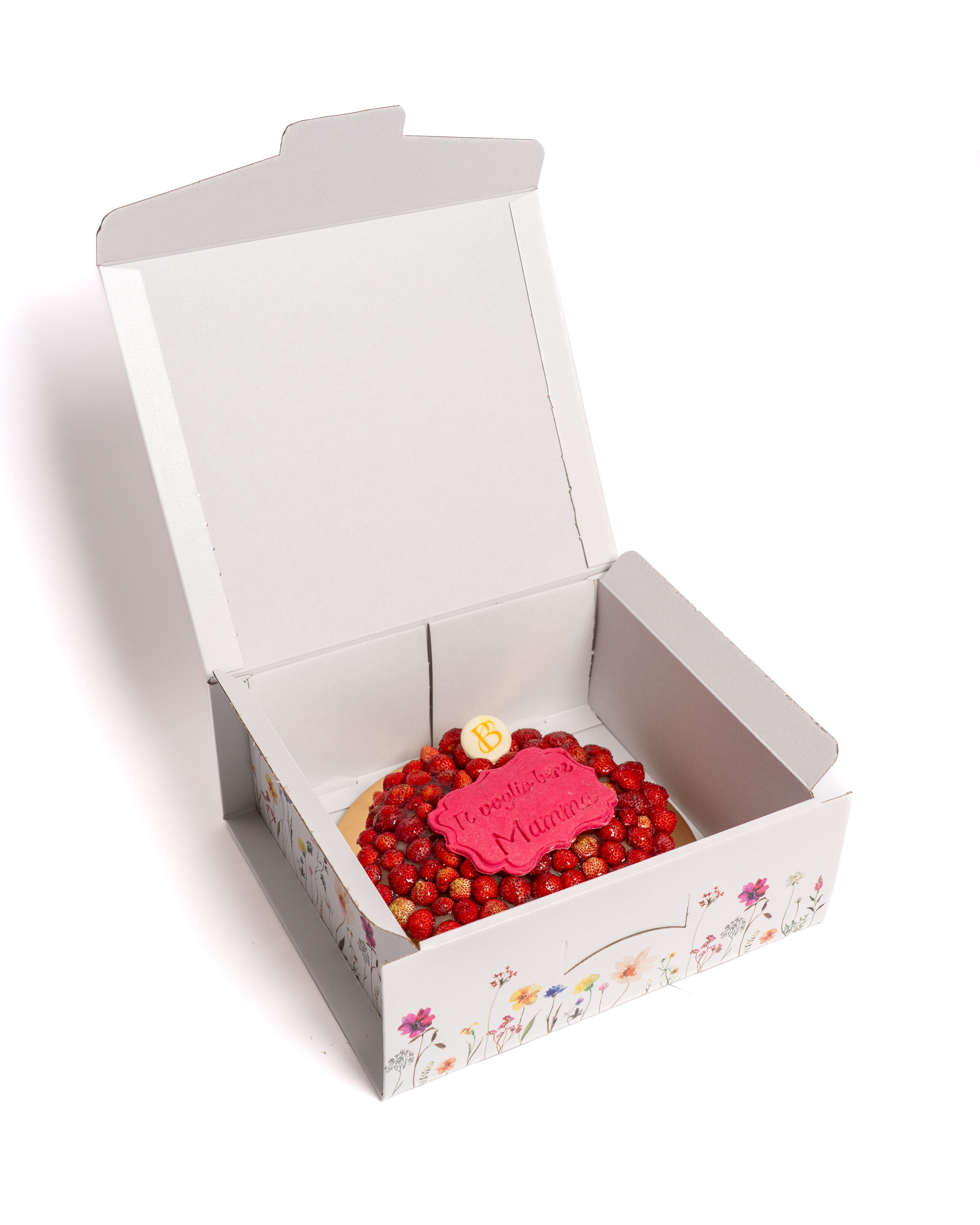 Crostata con fragoline di bosco