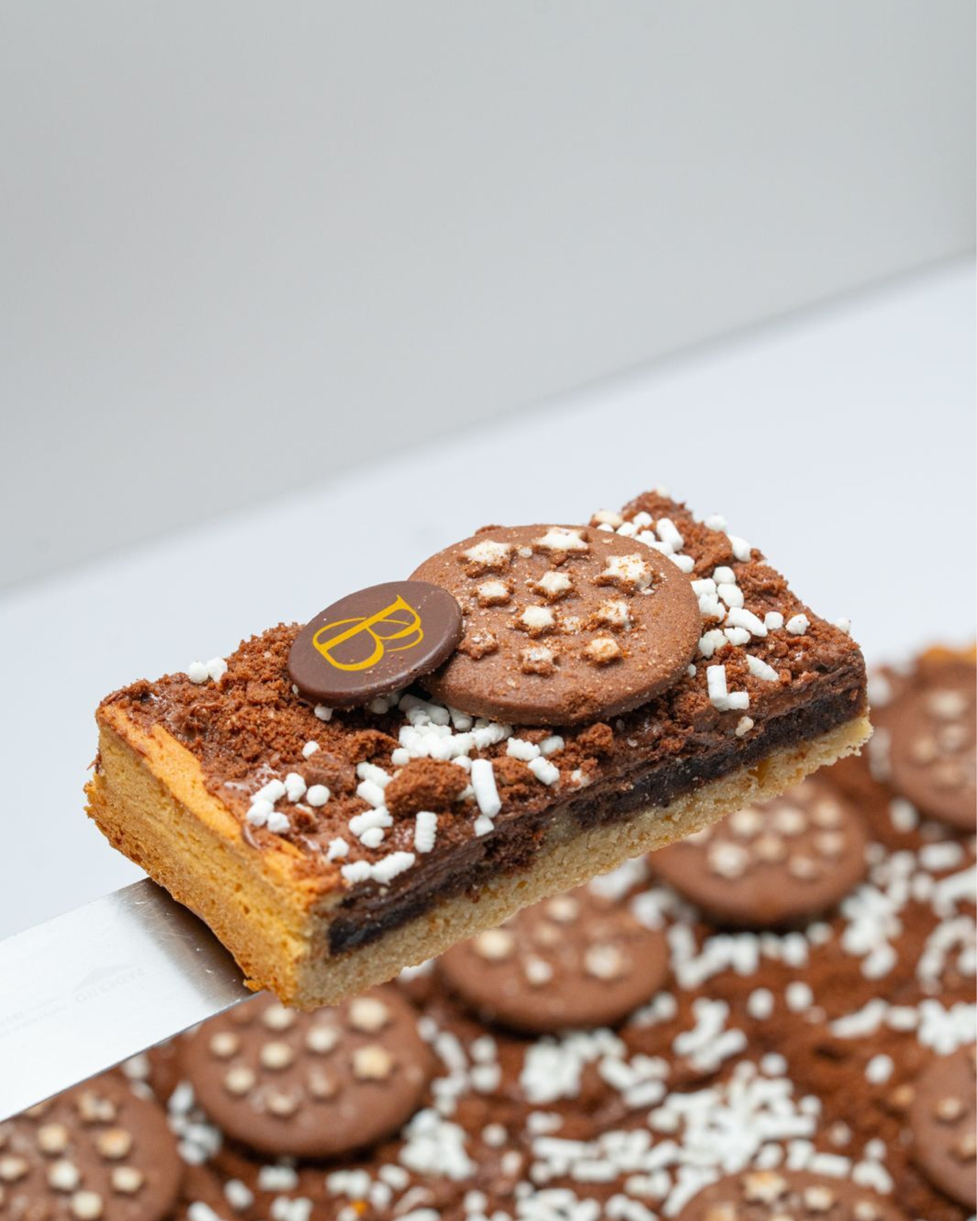 Fetta di crostata golosa